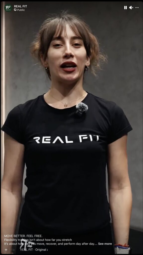 Real Fit reel: MOVE BETTER. FEEL FREE.